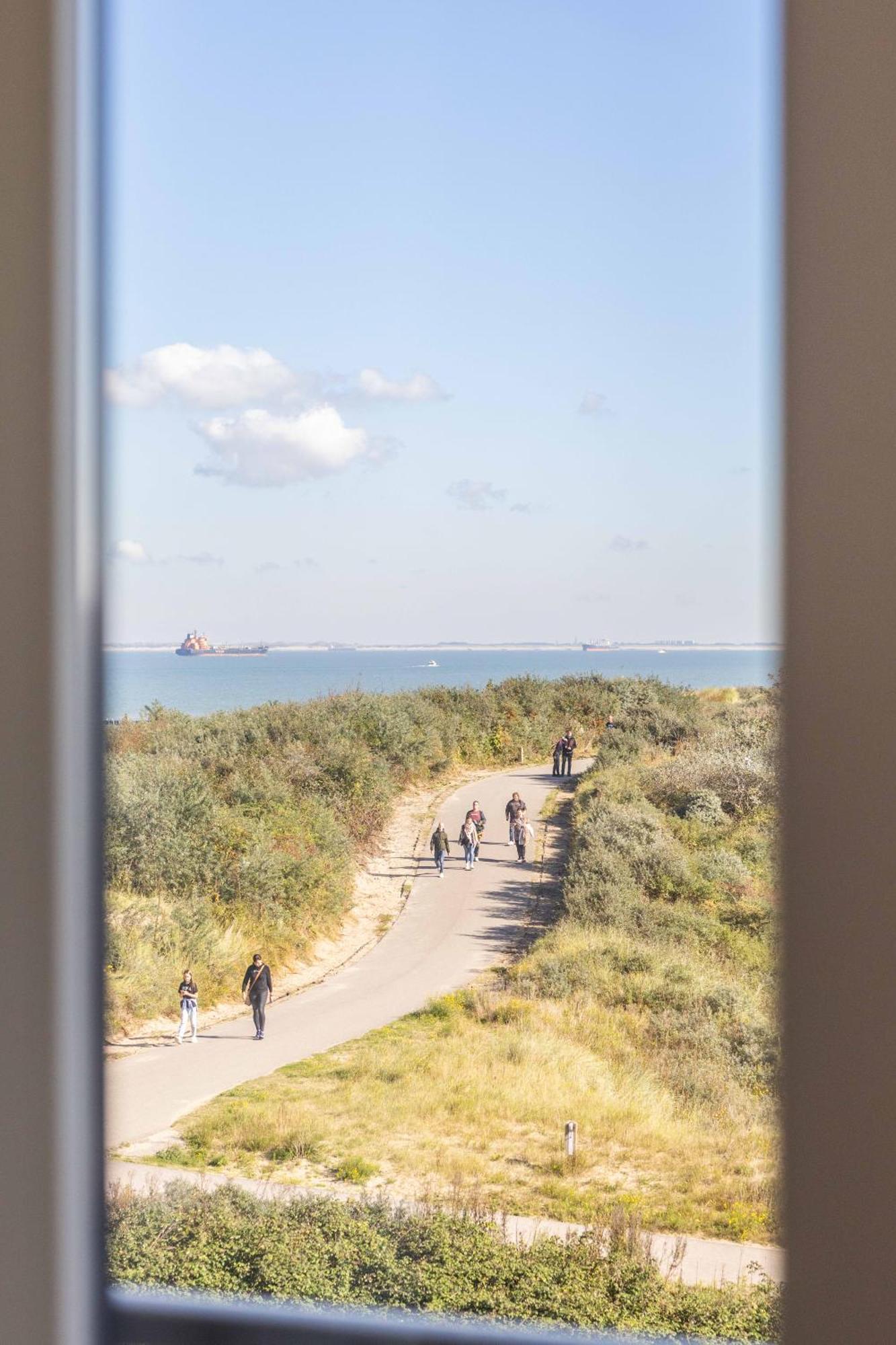 The Bay Luxurious Full Sea View Apartment Cadzand Exterior photo