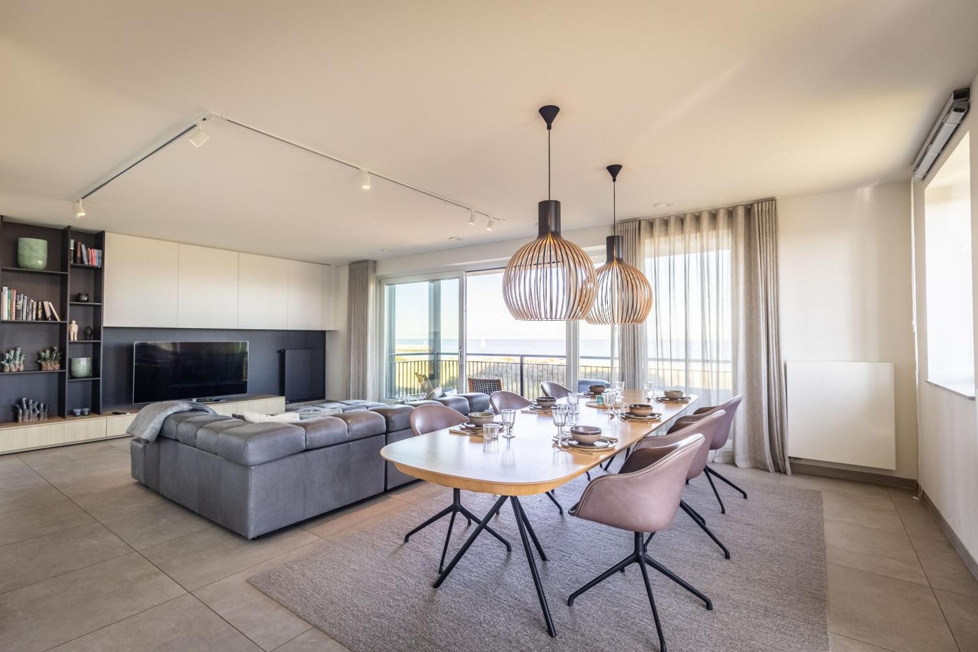 The Bay Luxurious Full Sea View Apartment Cadzand Exterior photo