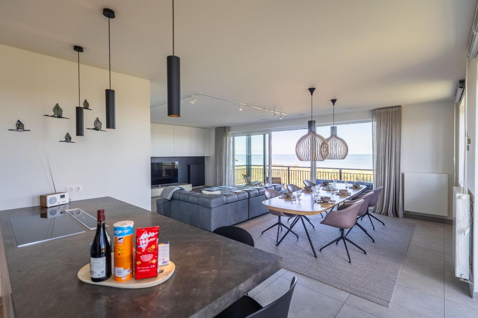 The Bay Luxurious Full Sea View Apartment Cadzand Exterior photo