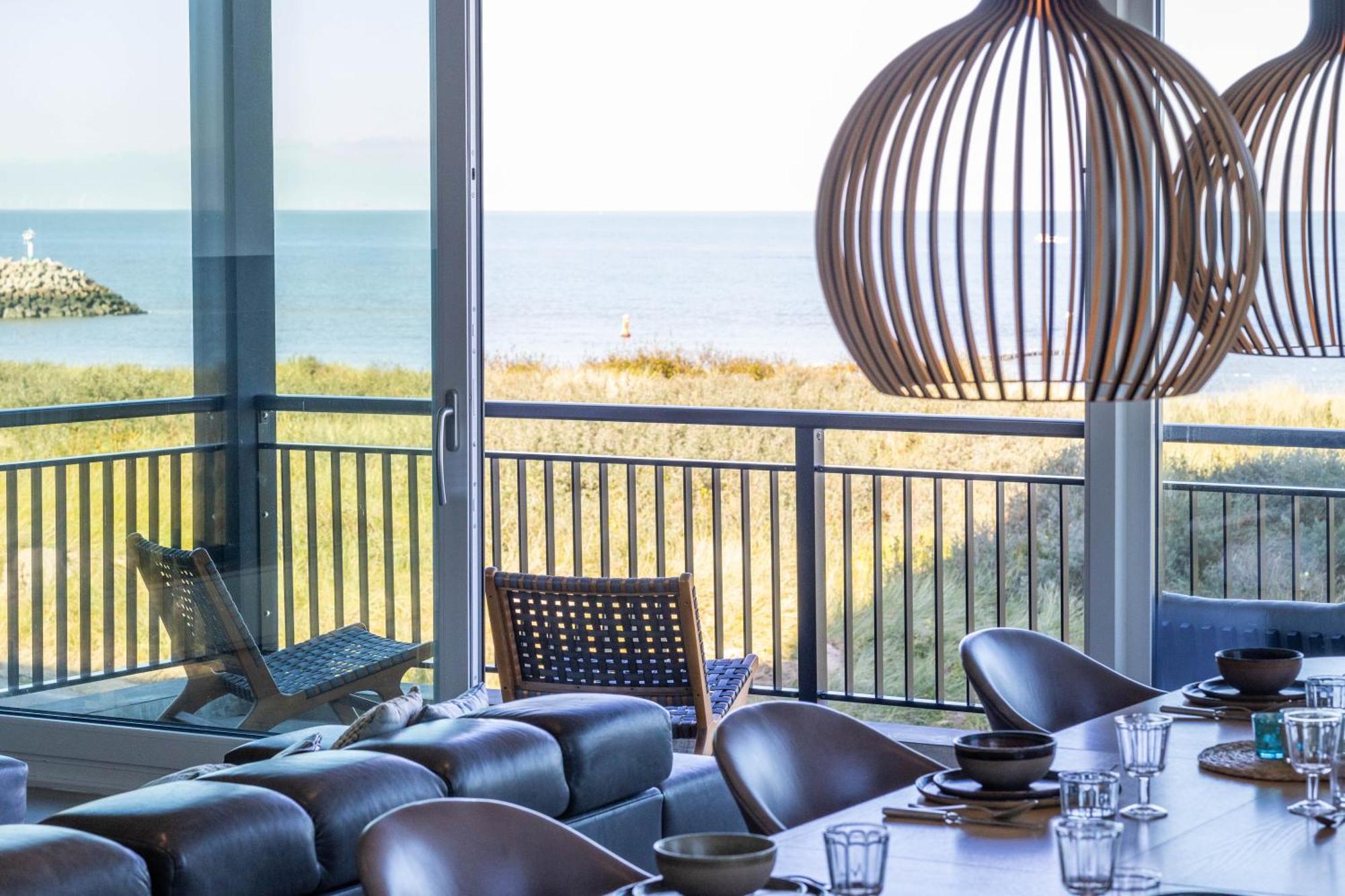 The Bay Luxurious Full Sea View Apartment Cadzand Exterior photo