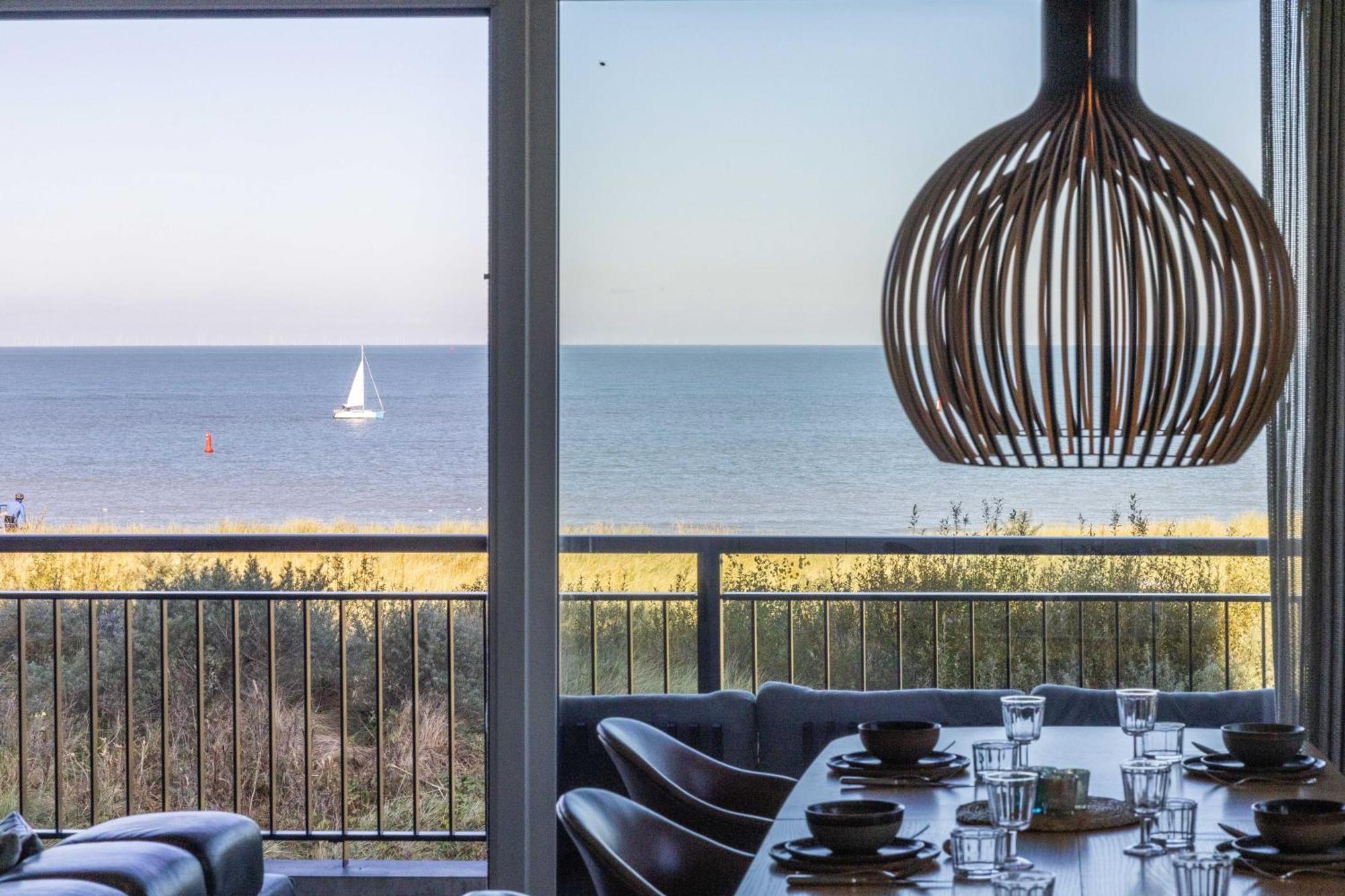 The Bay Luxurious Full Sea View Apartment Cadzand Exterior photo