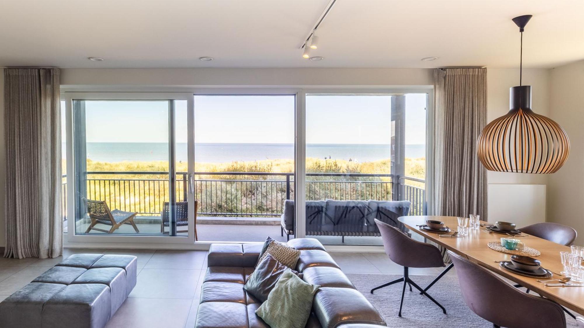 The Bay Luxurious Full Sea View Apartment Cadzand Exterior photo