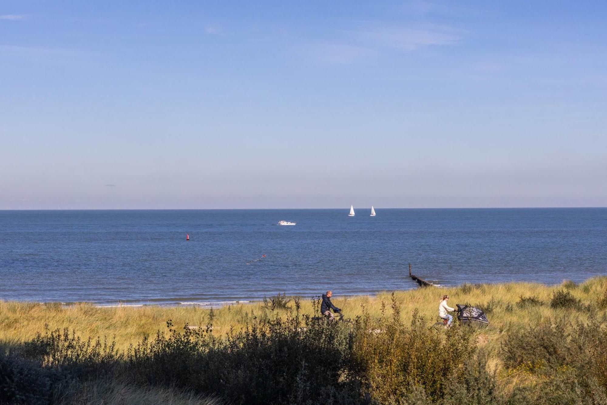 The Bay Luxurious Full Sea View Apartment Cadzand Exterior photo