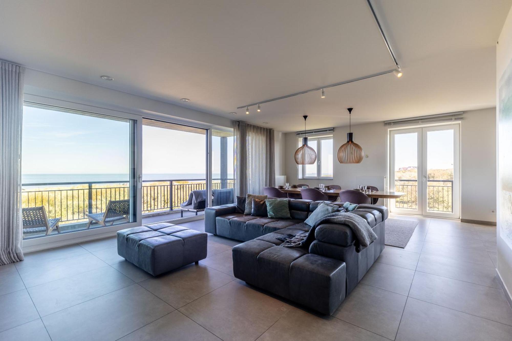 The Bay Luxurious Full Sea View Apartment Cadzand Exterior photo
