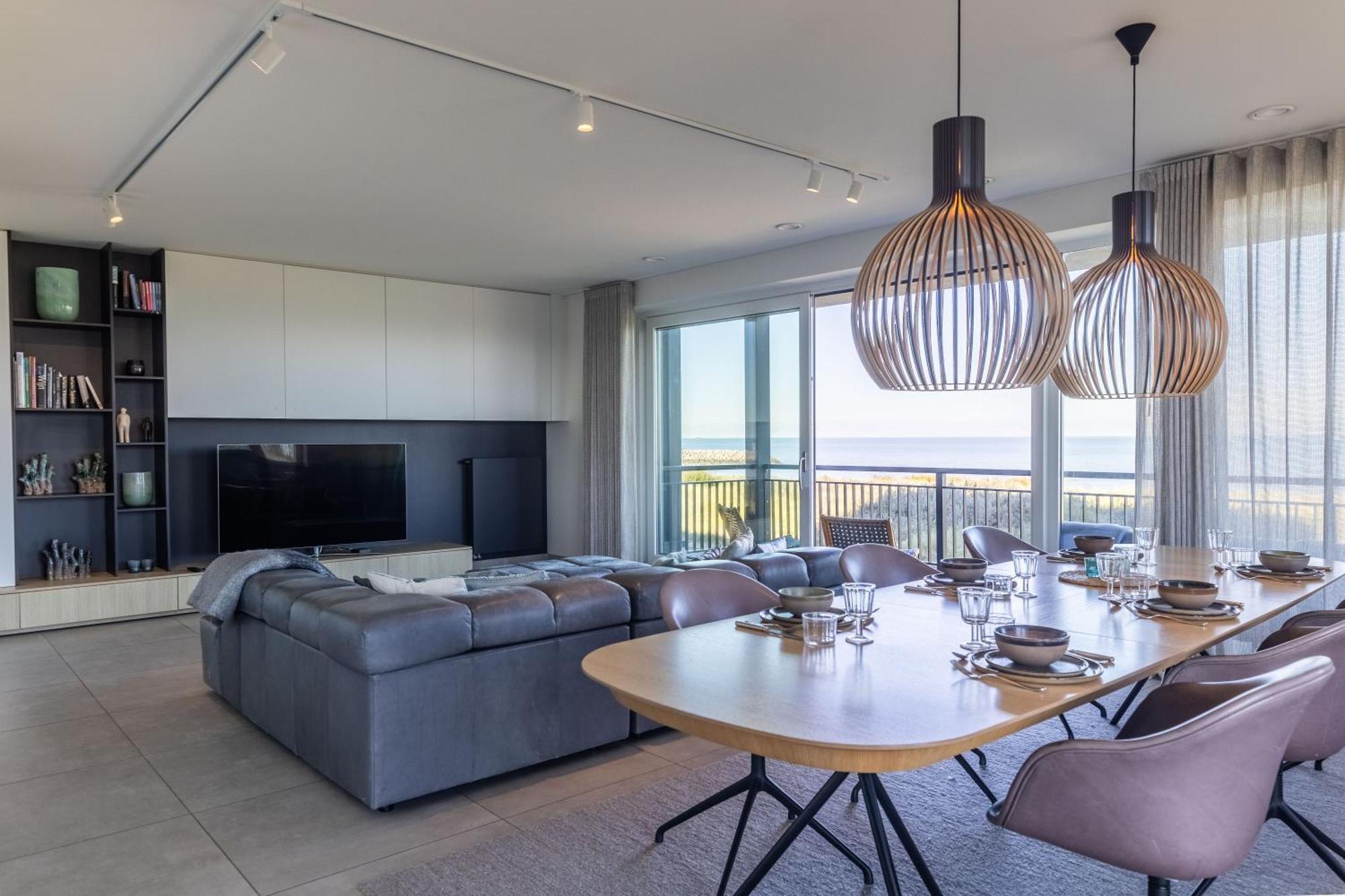 The Bay Luxurious Full Sea View Apartment Cadzand Exterior photo