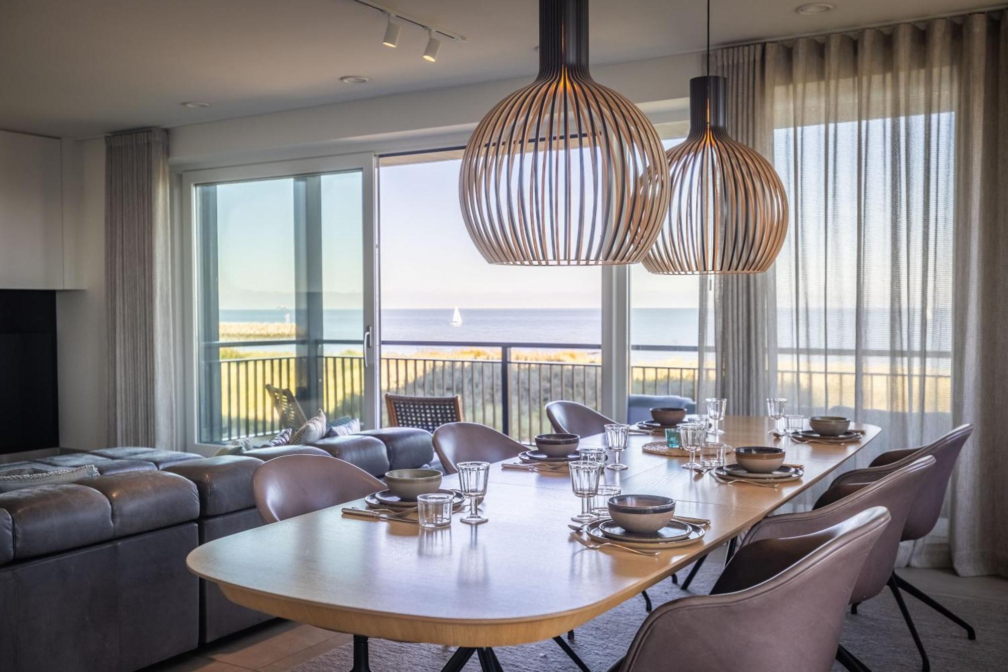 The Bay Luxurious Full Sea View Apartment Cadzand Exterior photo